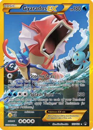 Gyarados EX (Secret) 123/122 - XY  BREAKpoint Holofoil - for just $48.20! 