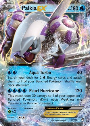 Palkia EX 031/122 - XY  BREAKpoint Holofoil - for just $2.25! 