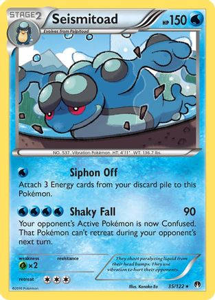Seismitoad 035/122 - XY  BREAKpoint - for just $0.07! 