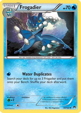 Frogadier 039/122 - XY  BREAKpoint - for just $0.12! 