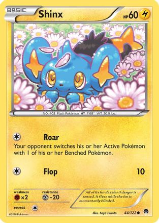 Shinx 044/122 - XY  BREAKpoint - for just $0.20! 