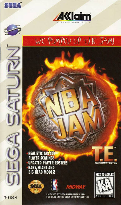 NBA Jam Tournament Edition (Sega Saturn) - for just $0! 