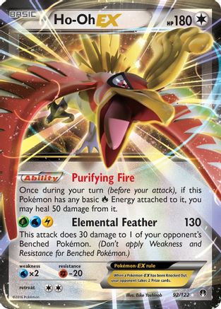 Ho-Oh EX 092/122 - XY  BREAKpoint Holofoil - for just $1.83! 