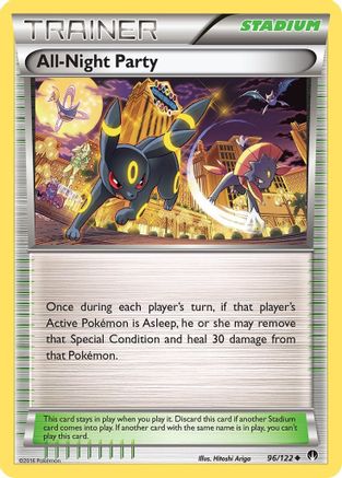 All-Night Party 096/122 - XY  BREAKpoint - for just $0.34! 