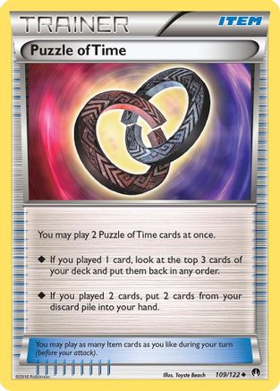 Puzzle of Time 109/122 - XY  BREAKpoint - for just $0.16! 