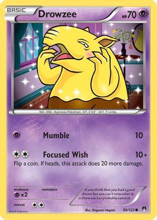 Drowzee 050/122 - XY  BREAKpoint - for just $0.03! 