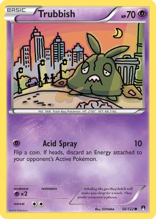 Trubbish 056/122 - XY  BREAKpoint Reverse Holofoil - for just $0.13! 