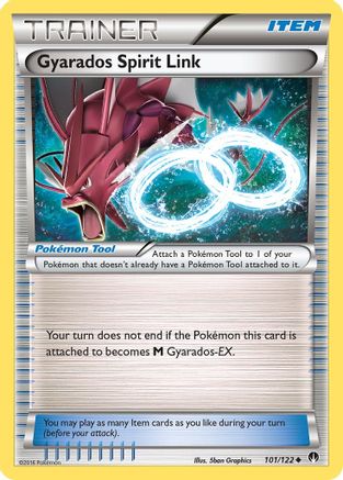 Gyarados Spirit Link 101/122 - XY  BREAKpoint - for just $0.17! 