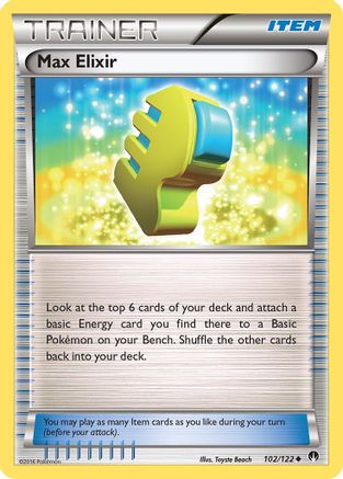 Max Elixir 102/122 - XY  BREAKpoint - for just $0.45! 