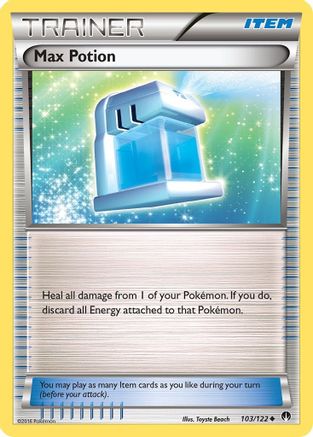 Max Potion 103/122 - XY  BREAKpoint Reverse Holofoil - for just $0.14! 