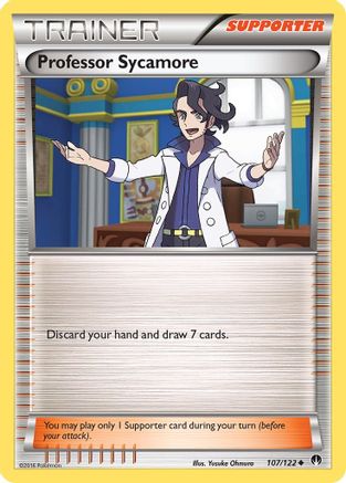 Professor Sycamore 107/122 - XY  BREAKpoint - for just $0.13! 