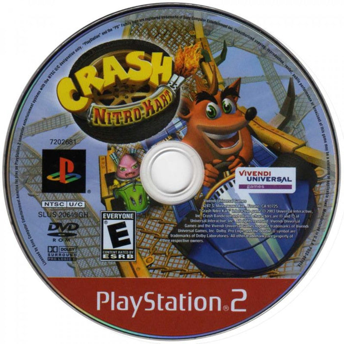 Crash Nitro Kart [Greatest Hits] – PlayStation 2 (PS2) - for just $6.99! 