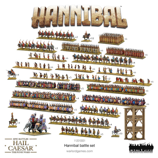 Hail Caesar Epic Battles: Punic Wars -  Hannibal Battle Set - for just $384! 
