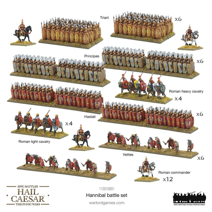 Hail Caesar Epic Battles: Punic Wars -  Hannibal Battle Set - for just $384! 