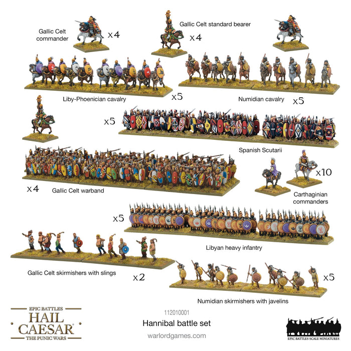 Hail Caesar Epic Battles: Punic Wars -  Hannibal Battle Set - for just $384! 