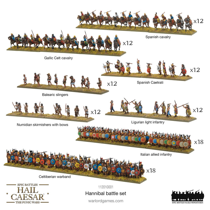 Hail Caesar Epic Battles: Punic Wars -  Hannibal Battle Set - for just $384! 