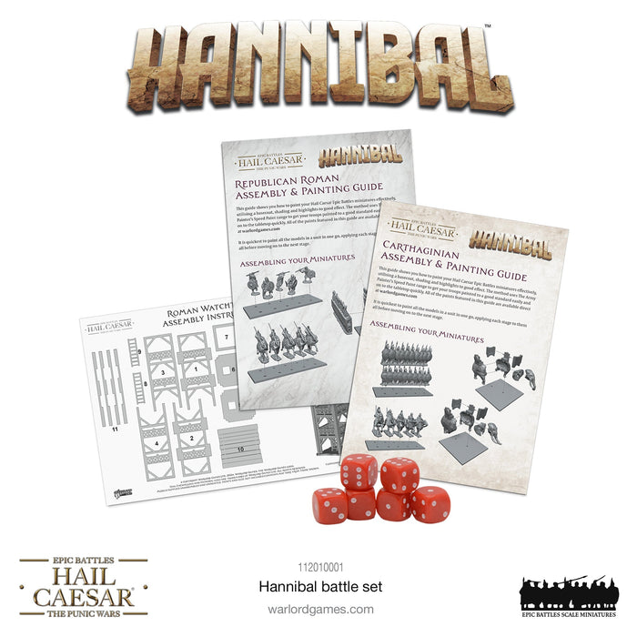 Hail Caesar Epic Battles: Punic Wars -  Hannibal Battle Set - for just $384! 