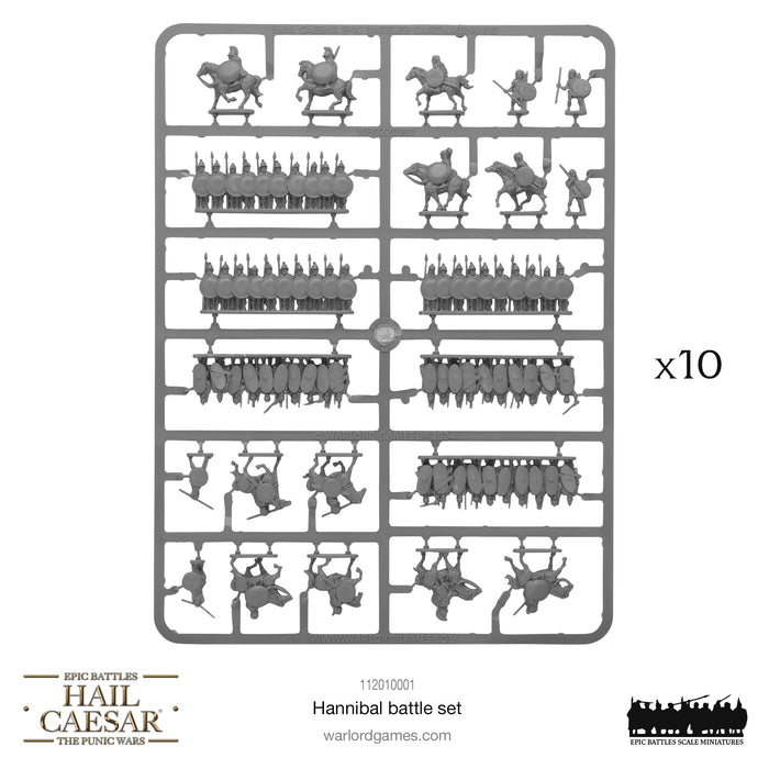 Hail Caesar Epic Battles: Punic Wars -  Hannibal Battle Set - for just $384! 