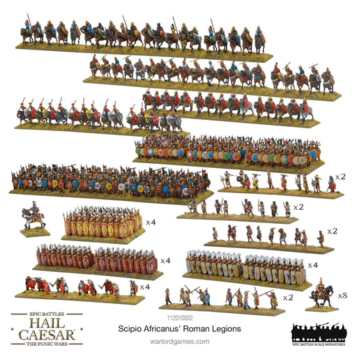 Hail Caesar Epic Battles: Punic Wars - Scipio Africanus' Roman Legions - for just $152! 