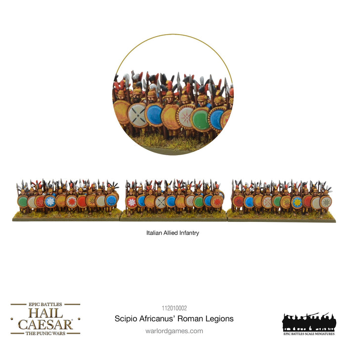Hail Caesar Epic Battles: Punic Wars - Scipio Africanus' Roman Legions - for just $152! 
