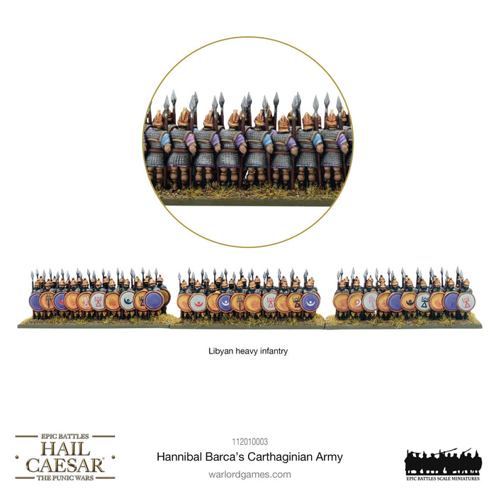 Hail Caesar Epic Battles: Punic Wars - Hannibal Barca's Carthaginian Army - for just $152! 