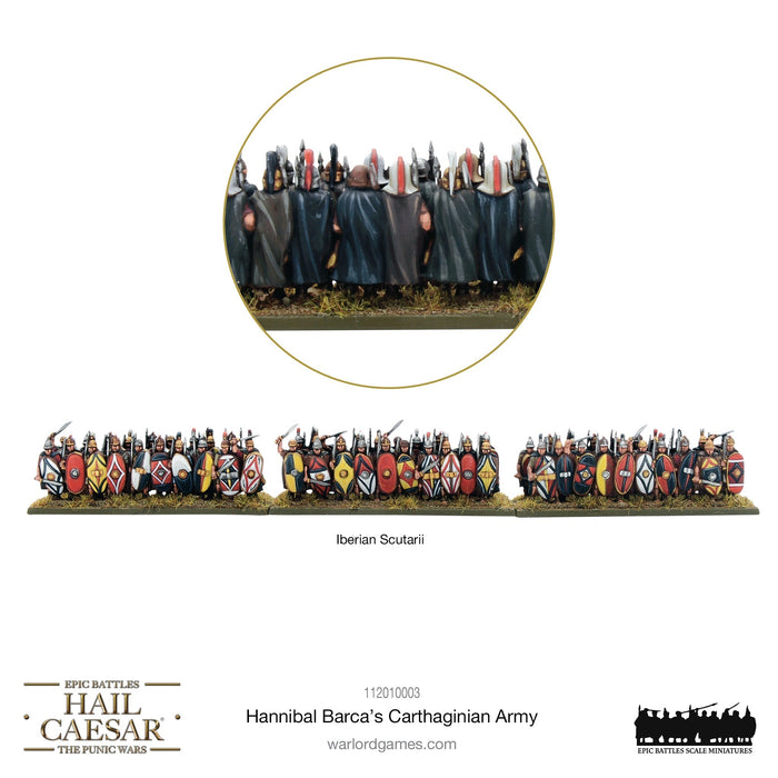 Hail Caesar Epic Battles: Punic Wars - Hannibal Barca's Carthaginian Army - for just $152! 