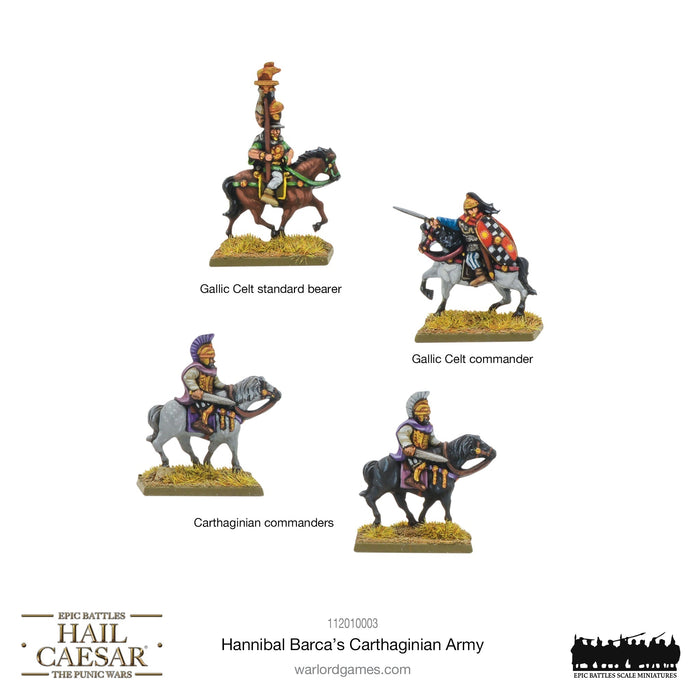 Hail Caesar Epic Battles: Punic Wars -  Hannibal Barca's Carthaginian Army - for just $152! 