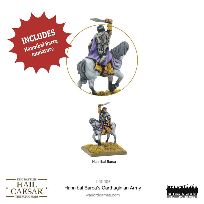 Hail Caesar Epic Battles: Punic Wars - Hannibal Barca's Carthaginian Army - for just $152! 