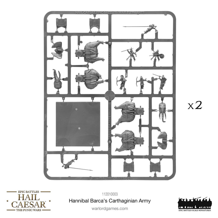 Hail Caesar Epic Battles: Punic Wars - Hannibal Barca's Carthaginian Army - for just $152! 