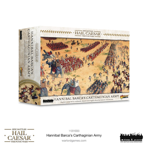 Hail Caesar Epic Battles: Punic Wars - Hannibal Barca's Carthaginian Army - for just $152! 