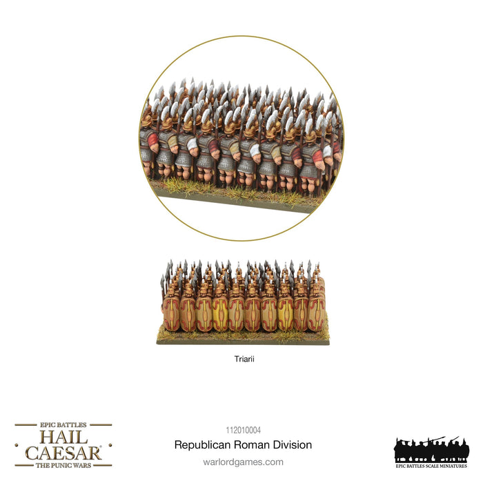 Hail Caesar Epic Battles: Punic Wars - Republican Roman Division - for just $50! 
