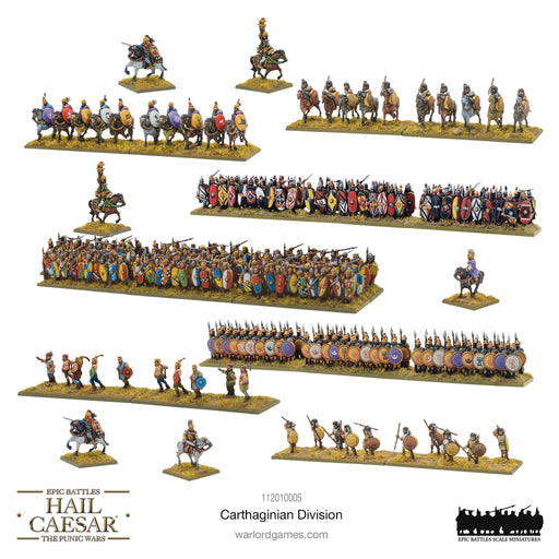 Hail Caesar Epic Battles: Punic Wars - Carthaginian Division - for just $50! 