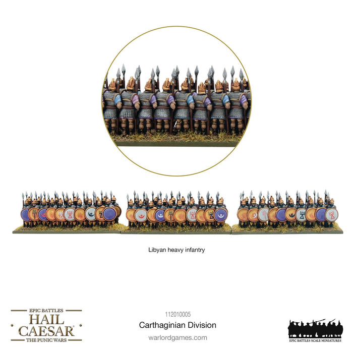 Hail Caesar Epic Battles: Punic Wars - Carthaginian Division - for just $50! 