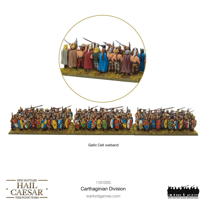 Hail Caesar Epic Battles: Punic Wars - Carthaginian Division - for just $50! 