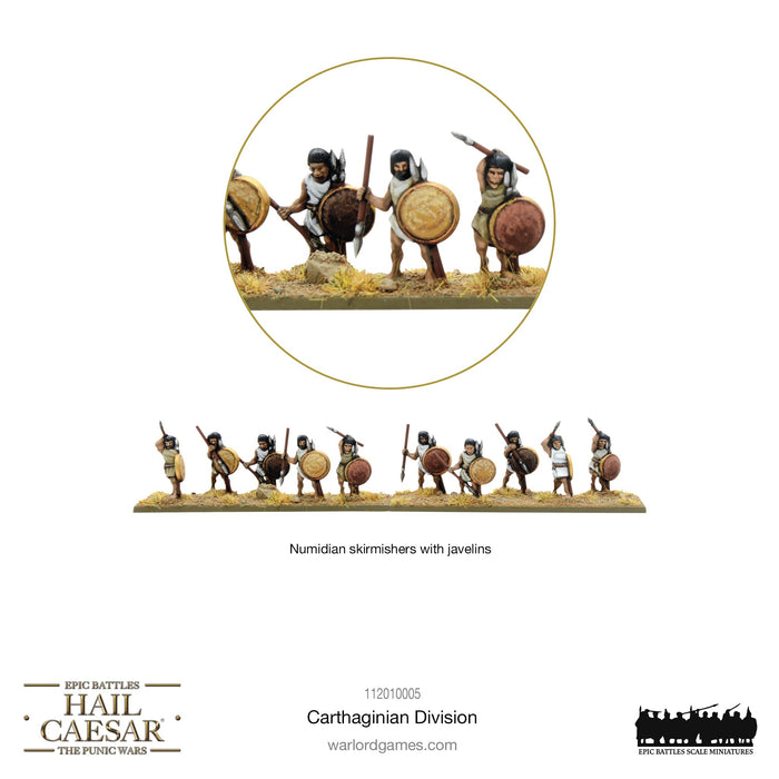 Hail Caesar Epic Battles: Punic Wars - Carthaginian Division - for just $50! 