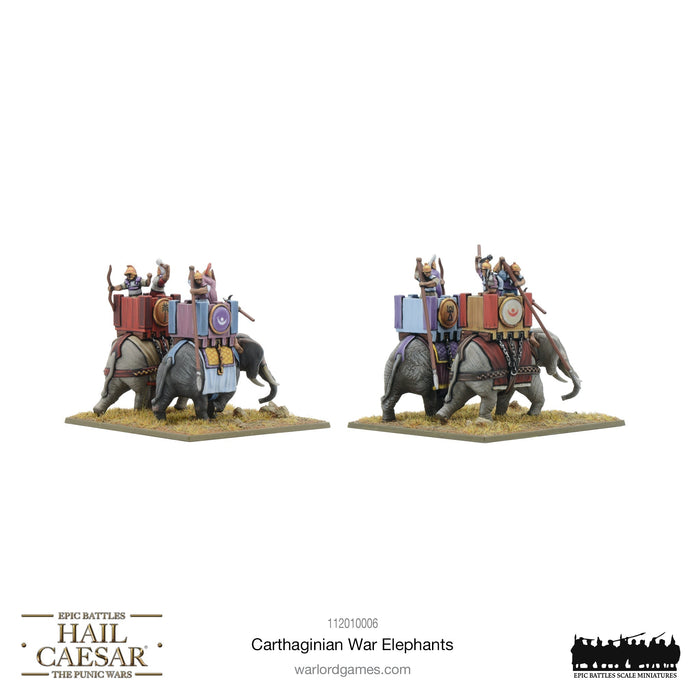 Hail Caesar Epic Battles: Punic Wars - Carthaginian War Elephants - for just $33.50! 