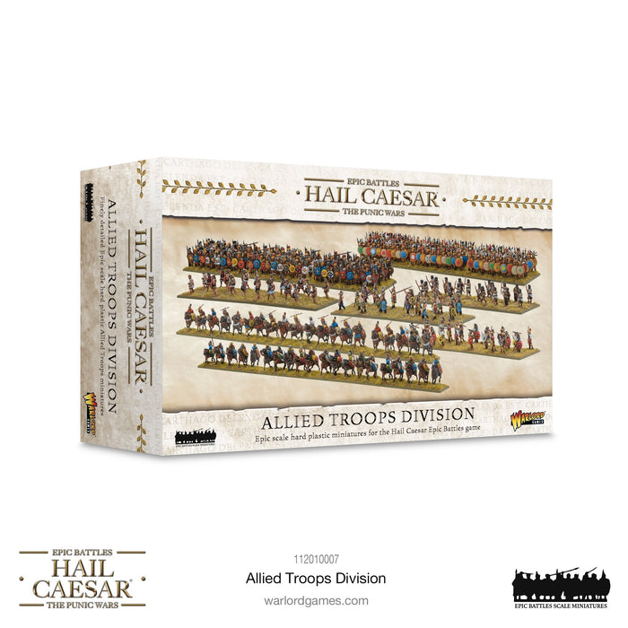 Hail Caesar Epic Battles: Punic Wars - Allied Troops Division - for just $50! 