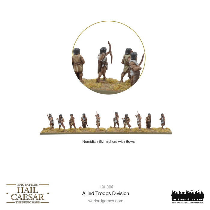 Hail Caesar Epic Battles: Punic Wars - Allied Troops Division - for just $50! 