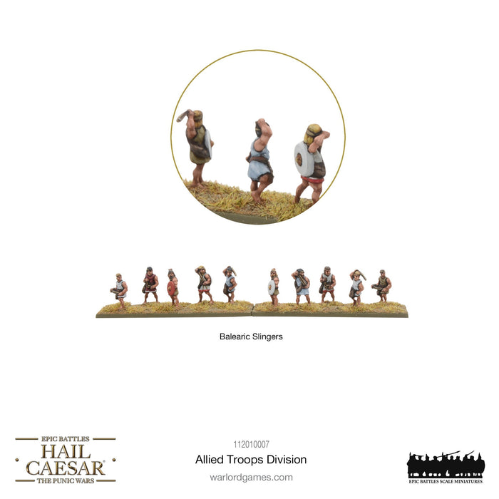 Hail Caesar Epic Battles: Punic Wars - Allied Troops Division - for just $50! 
