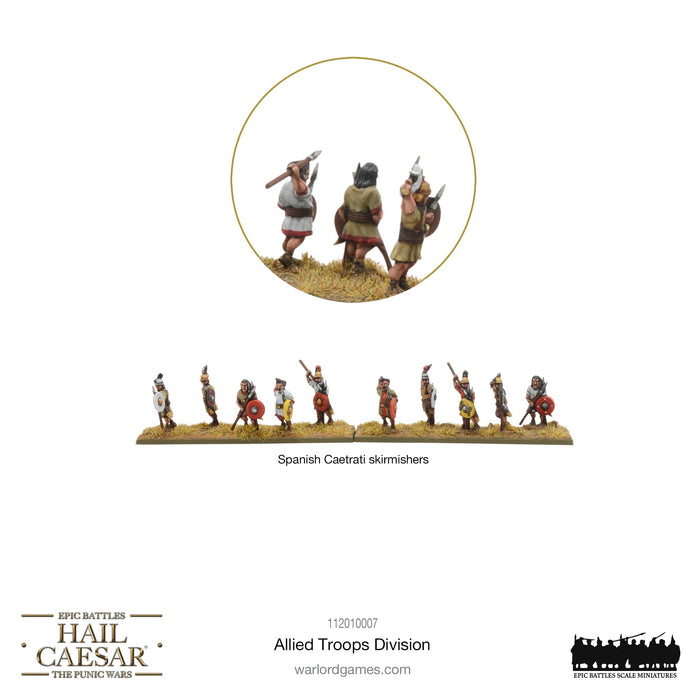 Hail Caesar Epic Battles: Punic Wars - Allied Troops Division - for just $50! 