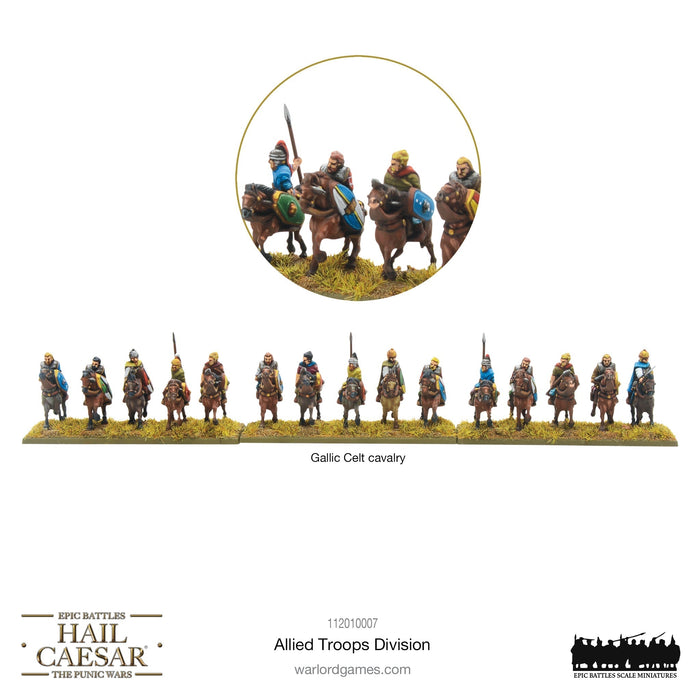Hail Caesar Epic Battles: Punic Wars - Allied Troops Division - for just $50! 