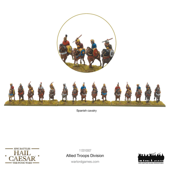 Hail Caesar Epic Battles: Punic Wars - Allied Troops Division - for just $50! 