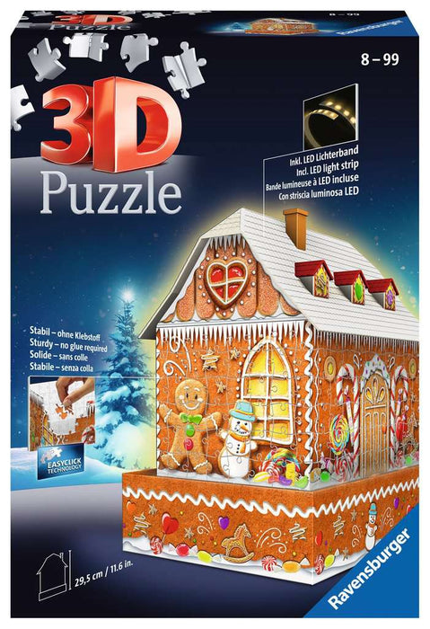 Puzzle: 3D Puzzle - Christmas Gingerbread House - for just $69.99! 