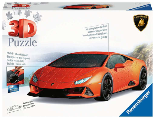 Puzzle: 3D Puzzle - Lamborghini Huracan - Orange - for just $35! 