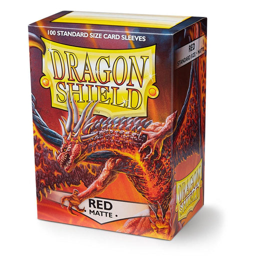 Dragon Shield: Standard 100ct Sleeves - Red (Matte) - Just $0! Shop now at Retro Gaming of Denver