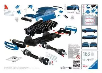 Puzzle: 3D Puzzle - Dodge Challenger SRT® Hellcat Redeye Widebody - for just $35! 