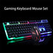 GTX300 Gaming CF LOL Gaming Keyboard Mouse Glowing Set - for just $23.92! 