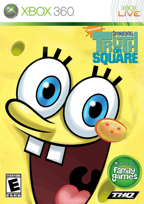 SpongeBob's Truth Or Square (Xbox 360) - for just $0! 