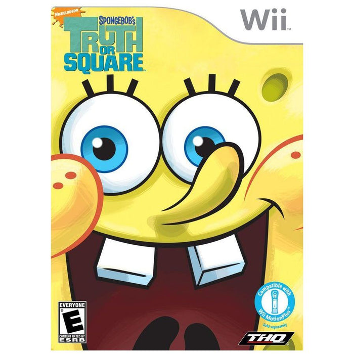 SpongeBob's Truth or Square (Wii) - Just $0! Shop now at Retro Gaming of Denver