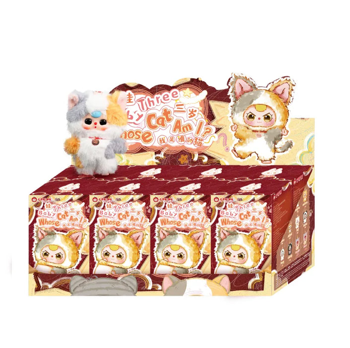 Baby Three Whose Cat is This? Plush Series Blind Box - for just $27.99! 